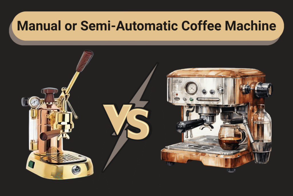 Manual or Semi Automatic Coffee Machines