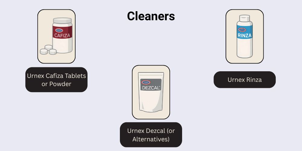Recommended Cleaners