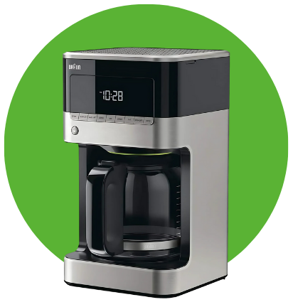 Braun BrewSense 12-Cup Programmable Coffee Maker